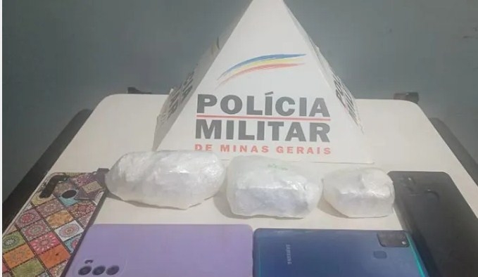 Guarda dos Ferreiros - Três pessoas foram presas em flagrante por tráfico de drogas