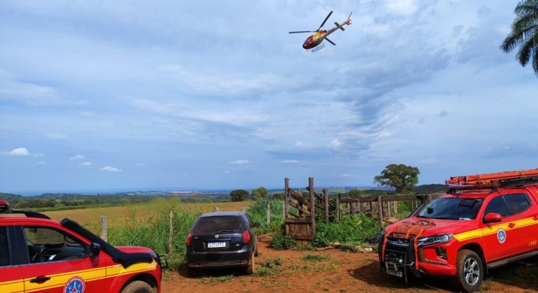 Carmo do Paranaíba – Buscas se intensificam e boné encontrado pode pertencer a homem desaparecido na zona rural do município