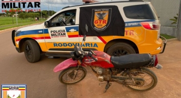 Condutor é preso com moto adulterada na LMG-740 e com o mais alto índice de alcoolemia já registrado pelo etilômetro