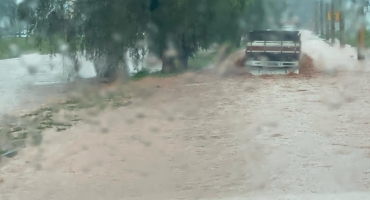 Chuva forte causa deslizamento de terra e transbordamento do Córrego do Monjolo em Patos de Minas 