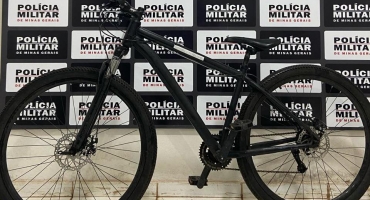 Polícia Militar de Lagoa Formosa recupera bicicleta furtada e encaminha suspeito para a delegacia 