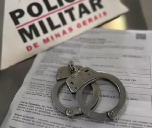 Polícia Militar prende em Lagoa Formosa foragido da justiça da cidade de Patos de Minas