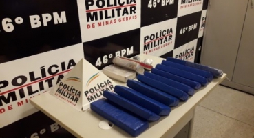 Guimarânia - Polícia Militar faz a maior apreensão de drogas já realizada no município 