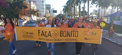 Dia Nacional de Combate ao Abuso e a Exploração Sexual contra Crianças e adolescentes’ é lembrado em Patos de Minas