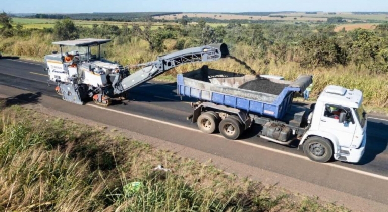 Obras emergenciais da BR-365 serão concluídas este mês