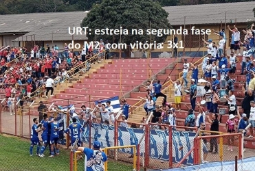 URT vence o Valério em Itabira na abertura da segunda fase do Campeonato Mineiro do Módulo II