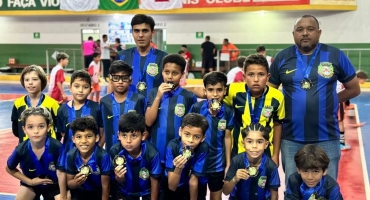 Equipe de Futsal Infantil de Lagoa Formosa participa da “Copa Amaparzinha” em Serra do Salitre 