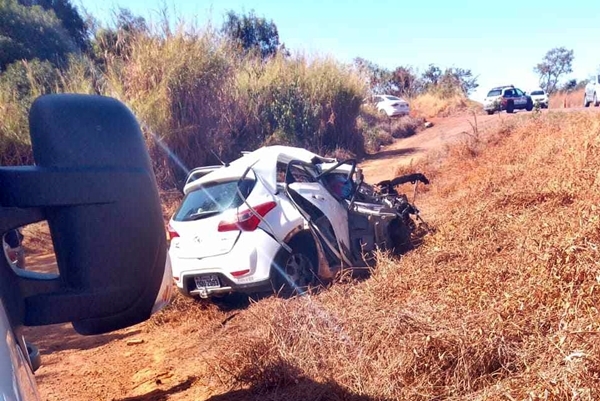 Acidente na BR-354 envolvendo automóvel e caminhão mata mulher de 64 anos; em São Gotardo 