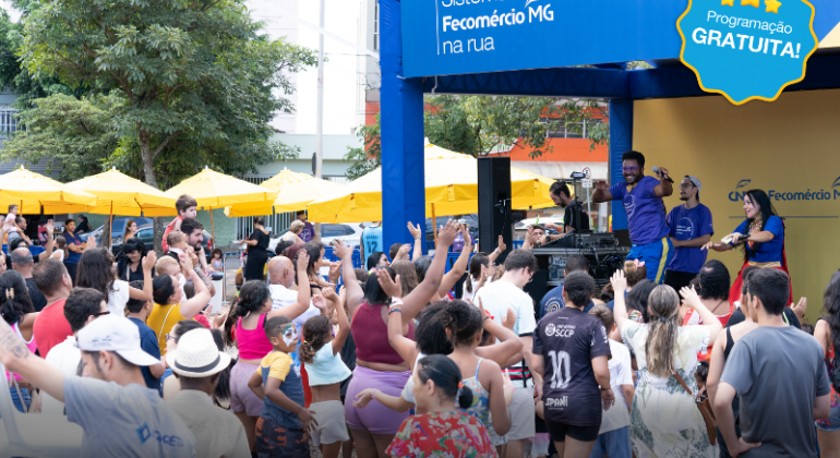 Evento Sistema Fecomércio MG na Rua estará em Patos de Minas de 08 a 11 de agosto