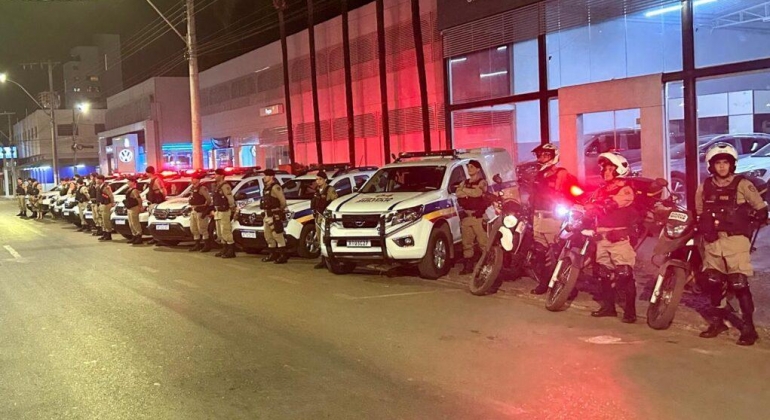 Polícia Militar de Patos de Minas realiza operação de prevenção ao crime nos bairros da cidade