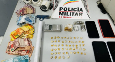 Patos de Minas - Polícia Militar fecha ponto de tráfico de drogas 