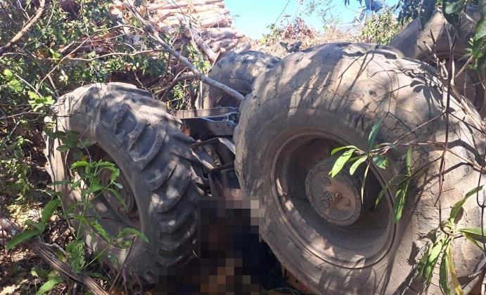 Tratorista de 44 anos morre esmagado em fazenda na zona rural de João Pinheiro