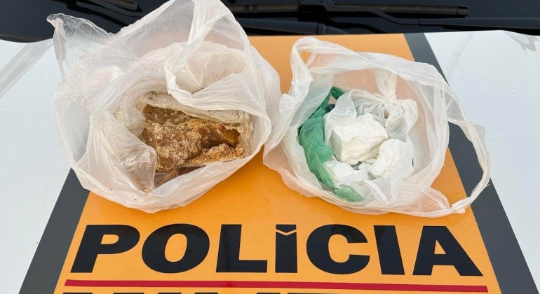 Motorista é preso com crack e cocaína na BR-354; em Lagoa Formosa 