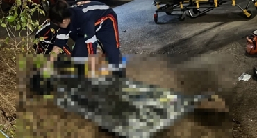 Motociclista morre e passageira fica gravemente ferida em acidente ocorrido na cidade de São Gotardo