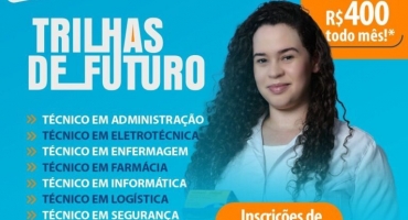 “Trilhas de Futuro” ofertará vagas gratuitas para cursos técnicos no Colégio Universitário