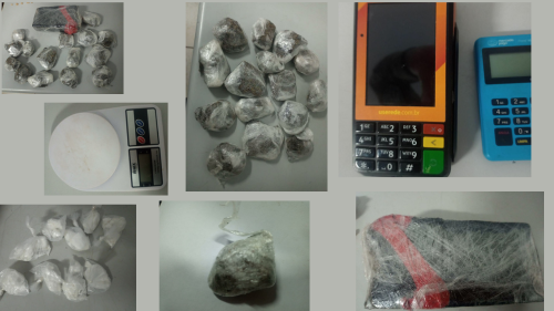Patos de Minas - Operação da Polícia Militar apreende drogas e equipamentos utilizados no tráfico