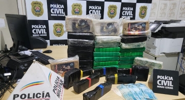 Operação das Polícias Militar e Civil prende casal com cerca de 30 quilos  de crack e cocaína em Patos de Minas