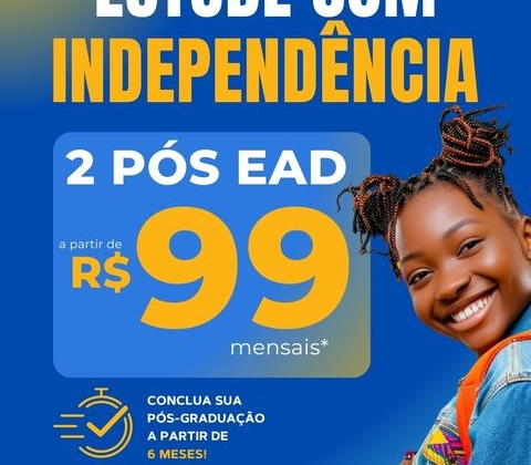 Mês da Independência Faculdade Uninter Patos de Minas; bolsas de até 70% de desconto