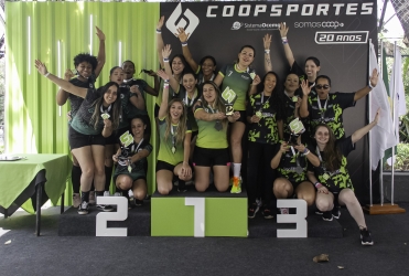 Atletas do Sicoob Credipatos conquistam o ouro na grande final do Coopsportes em Belo Horizonte