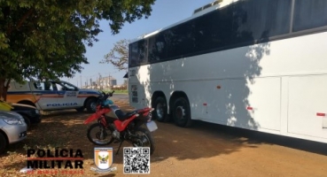 Motocicleta furtada em São Paulo é recuperada pela Polícia Militar na MGC-354; em Patos de Minas