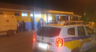 Idoso é atingido por tiro durante assalto no bairro Aleixo Araújo, em Presidente Olegário