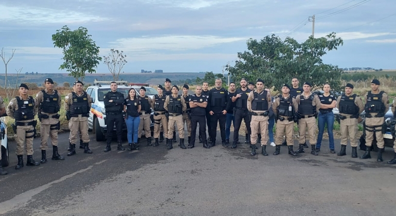 Operação “Tiro”: Polícia Civil e Militar combatem tráfico de drogas em Rio Paranaíba