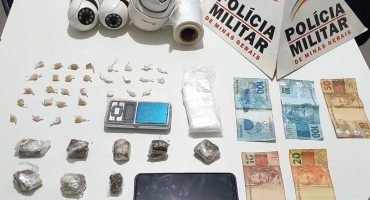 Serra do Salitre - Homem é preso pela Polícia Militar com grande quantidade de drogas