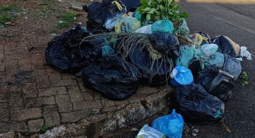 Lixo acumulado em Patos de Minas pela falta de coleta gera reclamações por toda cidade Lixo acumulado em Patos de Minas pela falta de coleta gera reclamações por toda cidade