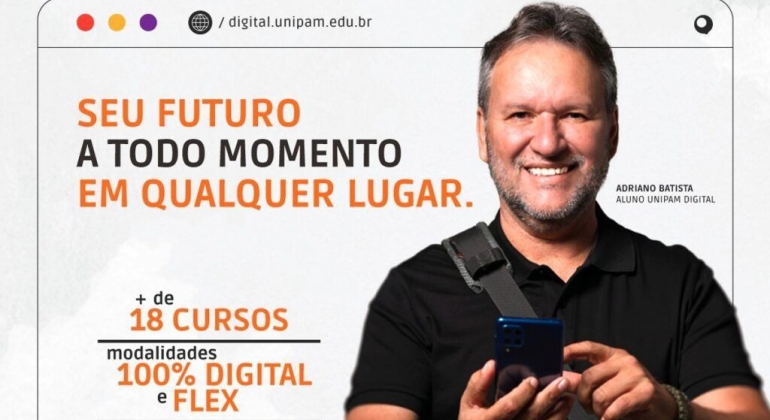 UNIPAM está com inscrições abertas para o Vestibular da Educação Digital