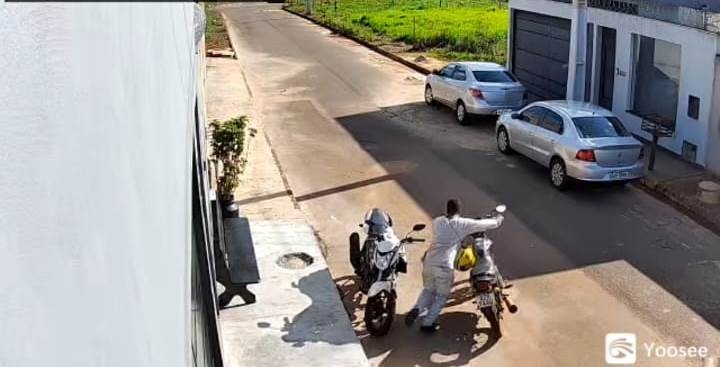 Motocicleta é furtada no bairro Planalto II em Lagoa Formosa 