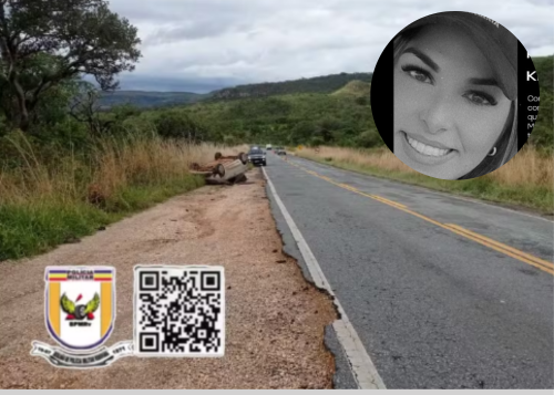 Médica Veterinária que residia em Patos de Minas morre em acidente na MGC-259, em Gouveia Médica Veterinária que residia em Patos de Minas morre em acidente na MGC-259, em Gouveia
