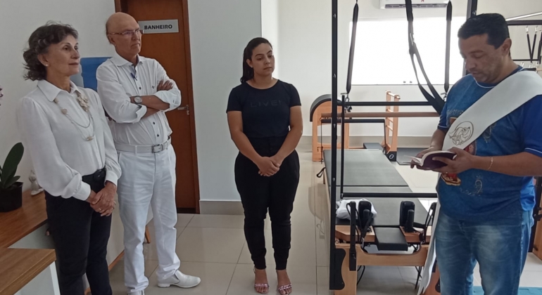 Studio de Pilates Sandy Fernandes é inaugurado na cidade de Lagoa Formosa 