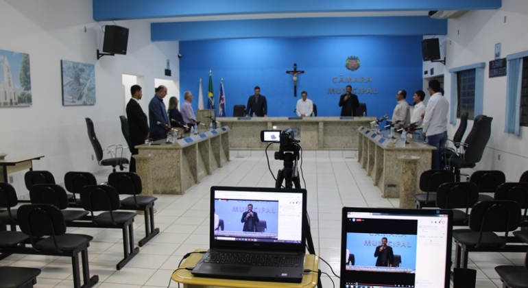 Vereadores de Lagoa Formosa realizam na Câmara Municipal a primeira reunião ordinária de 2025