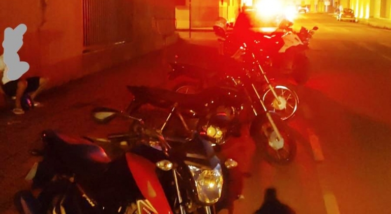 Operação da Polícia Militar em Carmo do Paranaíba apreende motocicletas irregulares