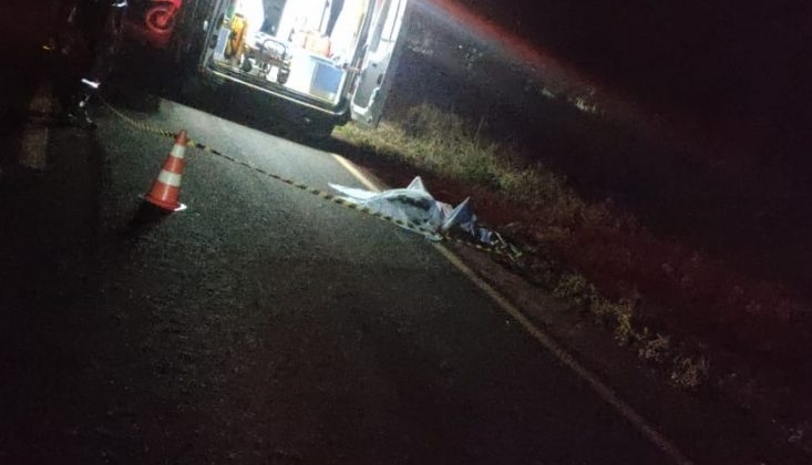 Lagoa Grande - Ciclista é atropelado é morre na LMG 740; motorista do carro foge sem prestar socorro