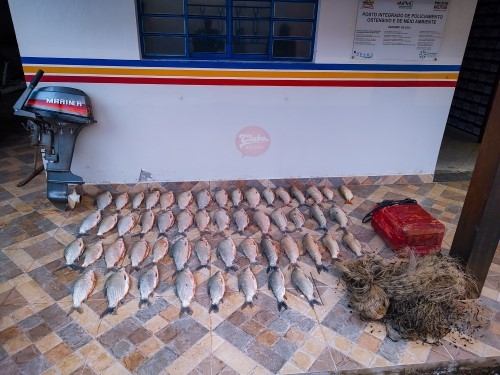 São Gonçalo do Abaeté - Polícia Militar prende homem e apreende 40 Kg de pescado ilegal São Gonçalo do Abaeté - Polícia Militar prende homem e apreende 40 Kg de pescado ilegal