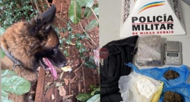Polícia Militar de Patos de Minas apreende drogas e prende dois suspeitos de tráfico de drogas no bairro Padre Eustáquio Polícia Militar de Patos de Minas apreende drogas e prende dois suspeitos de tráfico de drogas no bairro Padre Eustáquio