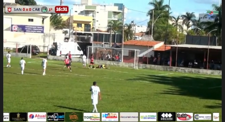 Santa Cruz vence o Carmelitano e sai na frente em busca da vaga para as semifinais da Copa Amapar Oficial Santa Cruz vence o Carmelitano e sai na frente em busca da vaga para as semifinais da Copa Amapar Oficial