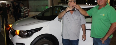 Rotary Club de Lagoa Formosa realiza sorteio de mais um veículo zero km da promoção 