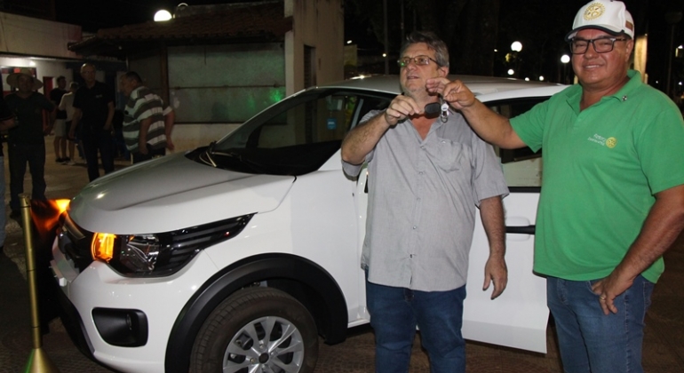 Rotary Club de Lagoa Formosa realiza sorteio de mais um veículo zero km da promoção 