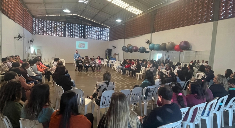 Lagoa Formosa - Profissionais da área de saúde participam de palestra sobre Empatia e Humanização no Atendimento Lagoa Formosa - Profissionais da área de saúde participam de palestra sobre Empatia e Humanização no Atendimento