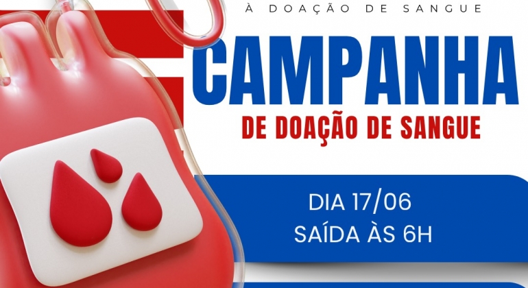 Secretaria de Saúde de Lagoa Formosa disponibilizará transporte gratuito até o Hemocentro em Patos de Minas para pessoas interessadas em doar sangue Secretaria de Saúde de Lagoa Formosa disponibilizará transporte gratuito até o Hemocentro em Patos de Minas para pessoas interessadas em doar sangue