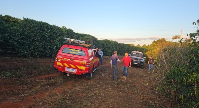 Corpo de idoso desaparecido é encontrado por voluntários em fazenda de café em Monte Carmelo Corpo de idoso desaparecido é encontrado por voluntários em fazenda de café em Monte Carmelo