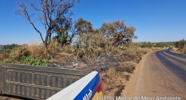 Homem é preso em flagrante por provocar incêndios às margens da MG-230 em Patrocínio Homem é preso em flagrante por provocar incêndios às margens da MG-230 em Patrocínio