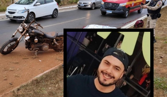 Jovem de 30 anos que morreu em grave acidente na Avenida JK em Patos de Minas é Matheus Correia de Queiroz Ferreira 