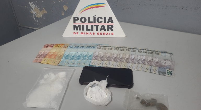 Polícia Militar desmonta ponto de tráfico em residência no bairro Gramado; em Patos de Minas 