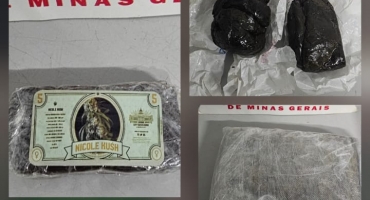 Patos de Minas - Polícia Militar prende casal transportando vários tipos de drogas Patos de Minas - Polícia Militar prende casal transportando vários tipos de drogas