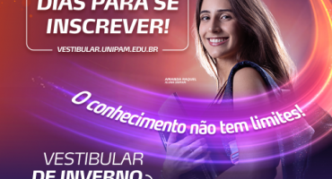 Últimos dias para se inscrever no Vestibular de Inverno do UNIPAM Últimos dias para se inscrever no Vestibular de Inverno do UNIPAM