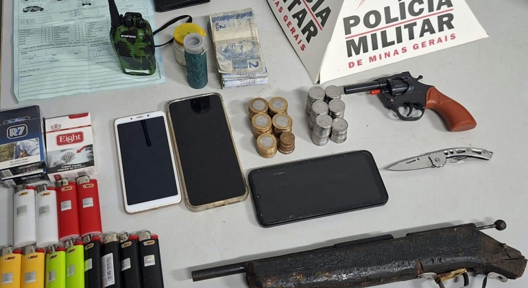 Lagoa Formosa - Quatro indivíduos cometem assalto em mercearia no bairro Bela Vista e são presos em Patos de Minas 
