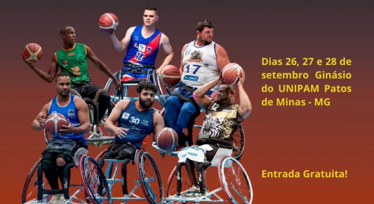 UNIPAM recebe a etapa final da Liga Copasa BCR, Campeonato Mineiro de Basquete em Cadeira de Rodas UNIPAM recebe a etapa final da Liga Copasa BCR, Campeonato Mineiro de Basquete em Cadeira de Rodas